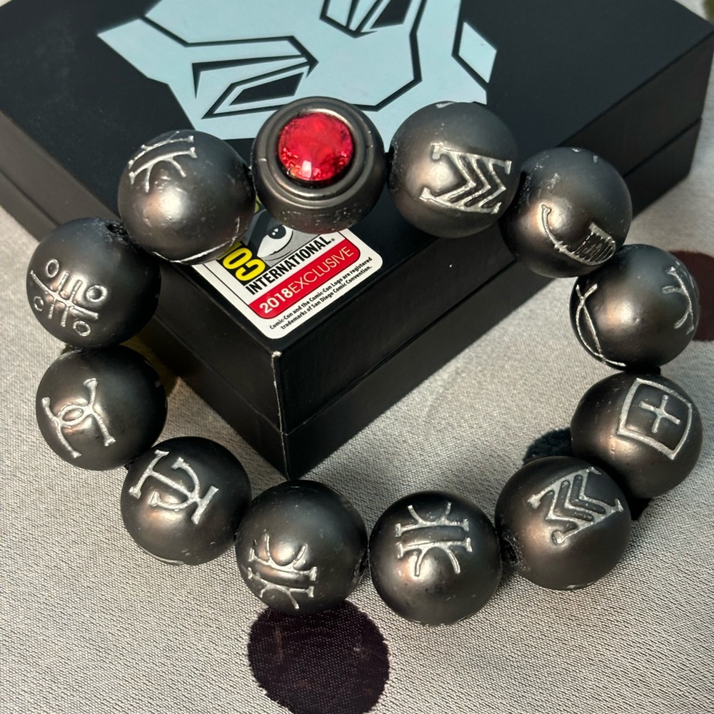 Rock Love Marvel Black Panther Shuri Comic Con exclusive Beaded Braclet